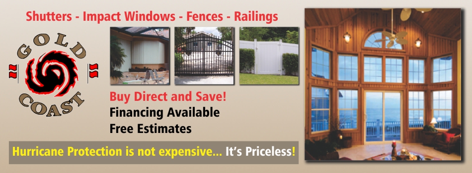 Gold Coast Hurricane Shutters - Fences Railings